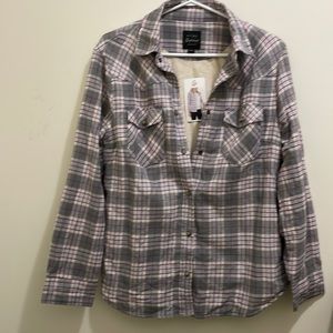 Jachs Girlfriend plaid shirt (sz m)